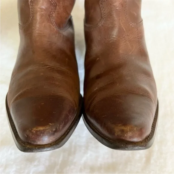 Naturalizer Phoenix Leather Western Cowboy/Cowgirl Boho Boots, 9 - Picture 6 of 13